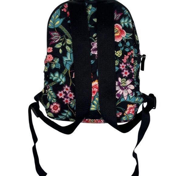 Vera Bradley | Student School Vacation Travel Floral Backpack OS - Picture 2 of 8